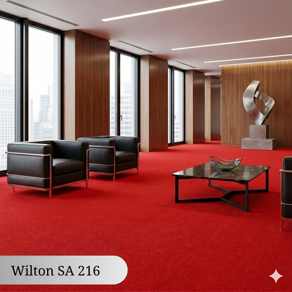  Thảm len đỏ tươi Wilton SA 216 