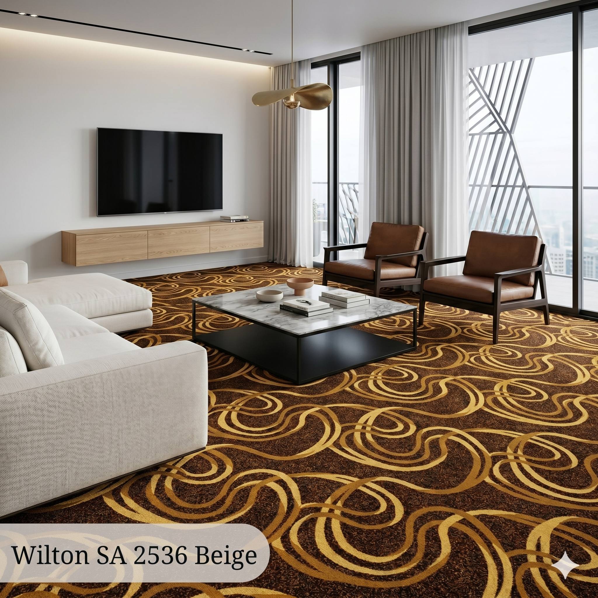  Thảm Wilton SA 2536 Beige 