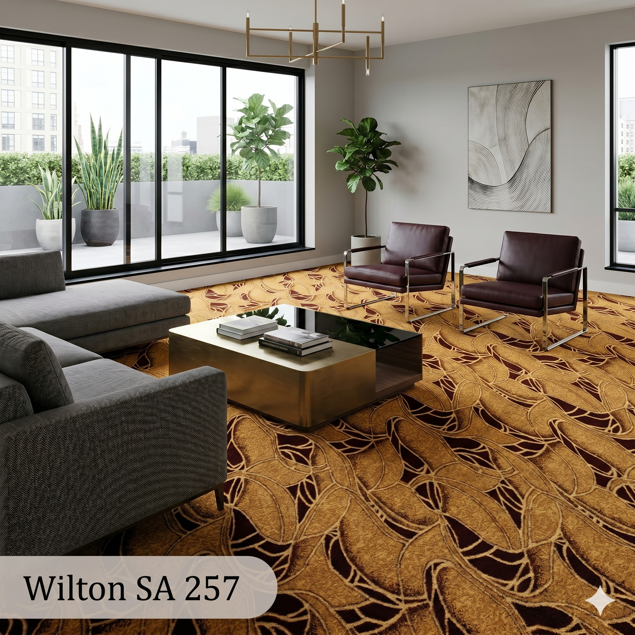 Thảm len cao cấp Wilton SA 257 