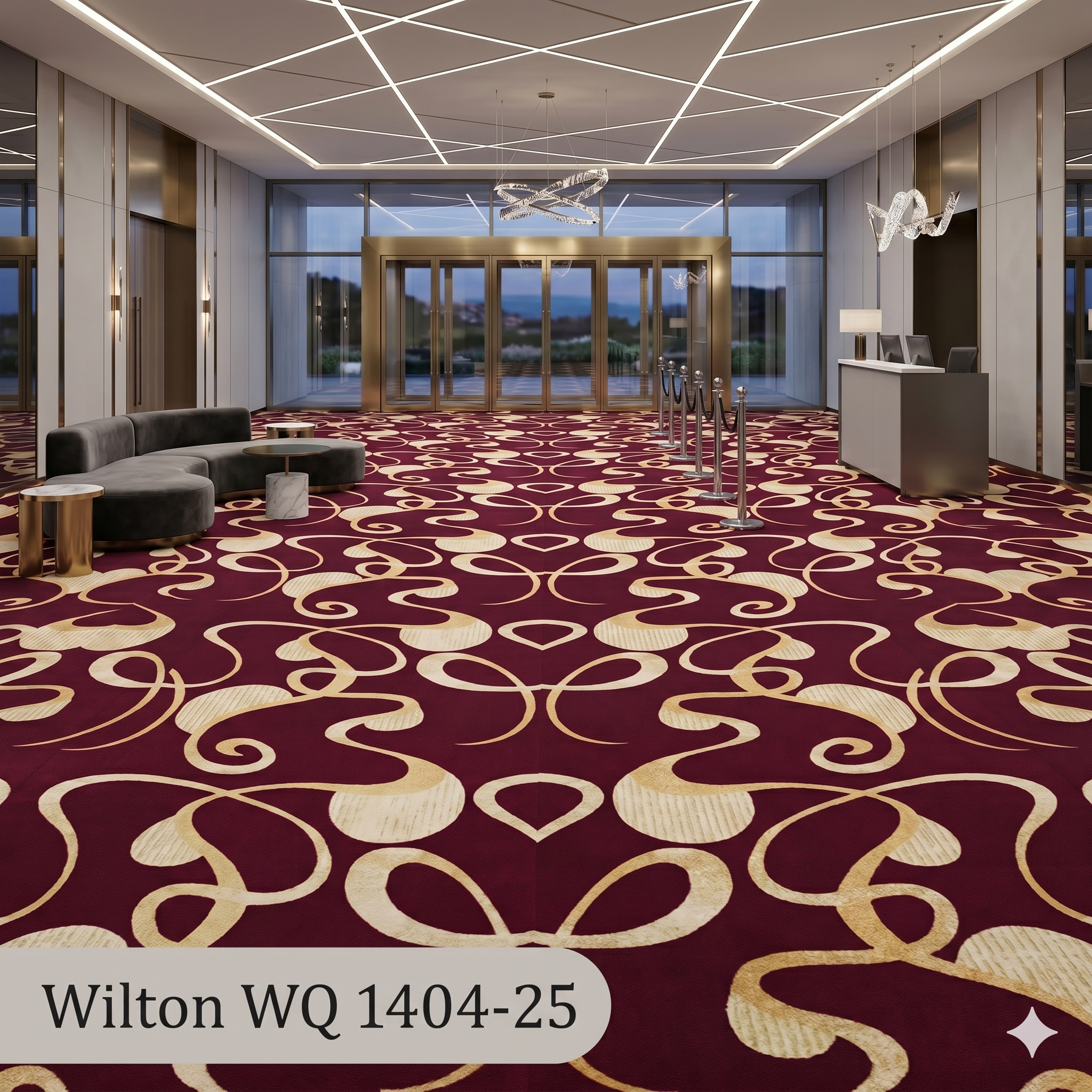  Thảm trải sảnh tiệc Wilton WQ 1404-25 (Hàng đặt) 