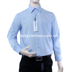 Áo sơ mi Xanh biển Việt Tiến giá 410k