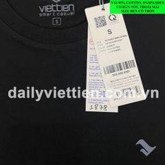 Áo thun Đen Việt Tiến số 1878