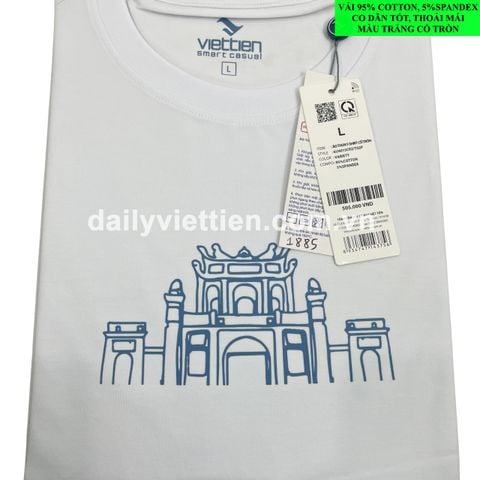 Áo thun Trắng Việt Tiến số 1885