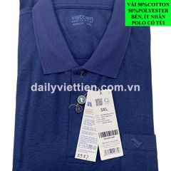 Áo thun Xanh Đen Việt Tiến số 1982