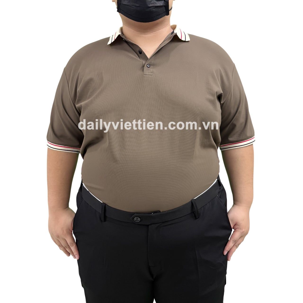 Áo polo big size nam