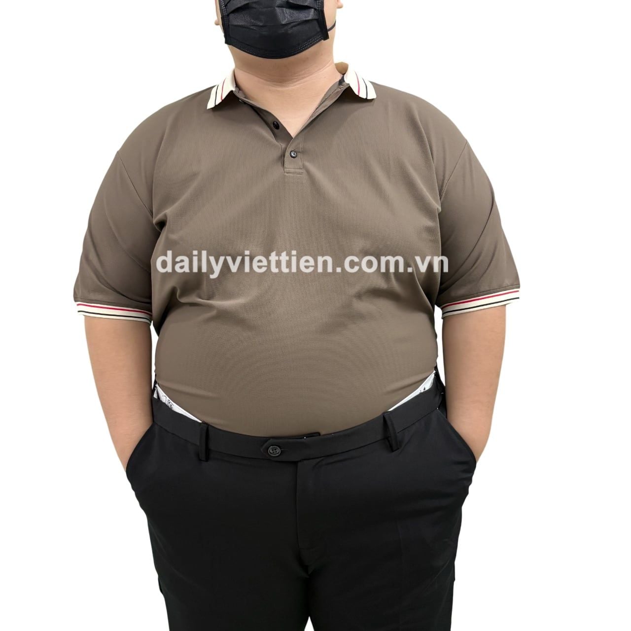 Áo polo big size nam