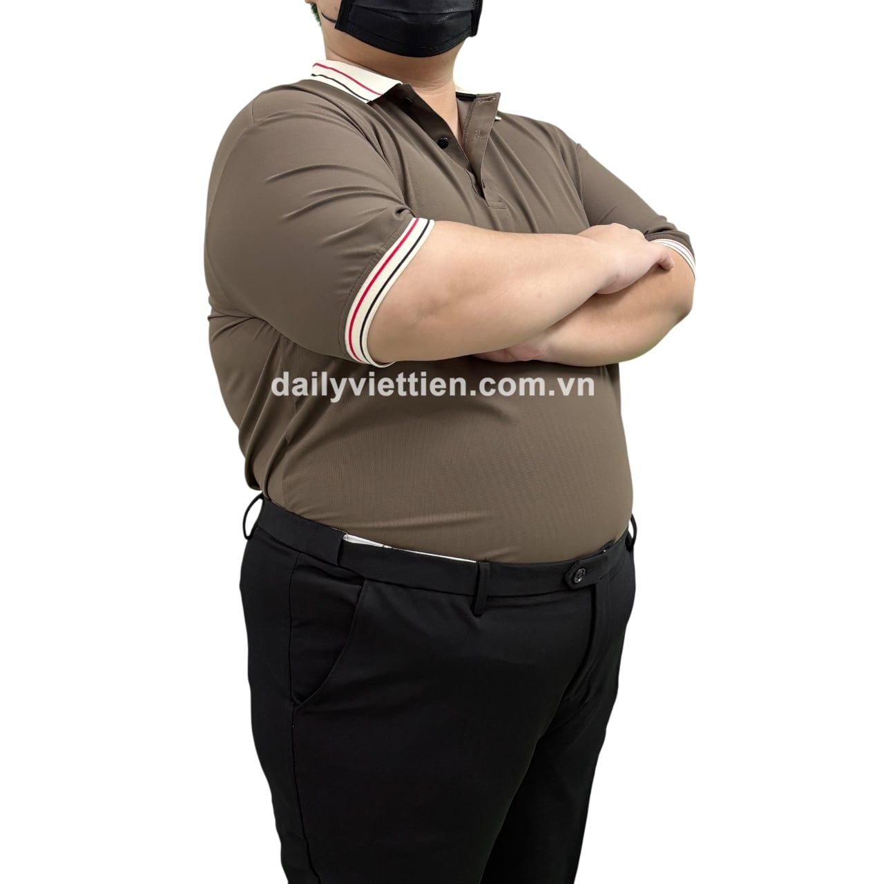 Áo polo big size nam