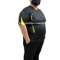 Áo thun big size nam màu xanh đen