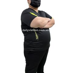 Áo thun big size nam màu xanh đen