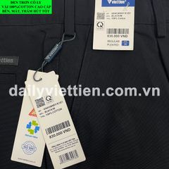 Quần Kaki Đen có ly Việt Tiến số 925