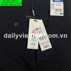 Quần Kaki Đen không ly Việt Tiến số 927
