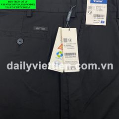 Quần Kaki Đen Việt Tiến có ly số 873