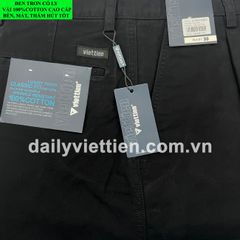 Quần Kaki Đen Việt Tiến có ly số 959