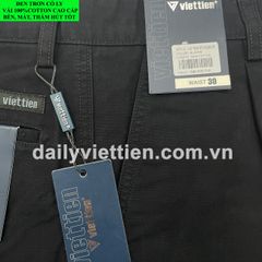 Quần Kaki Đen Việt Tiến có ly số 959