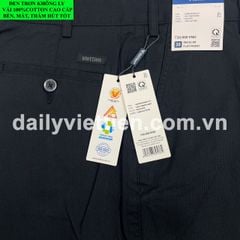 Quần Kaki Đen Việt Tiến không ly số 871