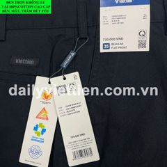 Quần Kaki Đen Việt Tiến không ly số 871