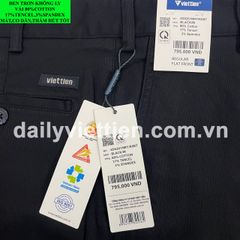 Quần Kaki Đen Việt Tiến không ly số 876