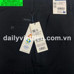 Quần Kaki Đen Việt Tiến không ly số 897