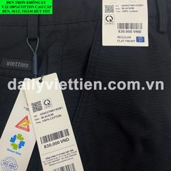 Quần Kaki Đen Việt Tiến không ly số 897