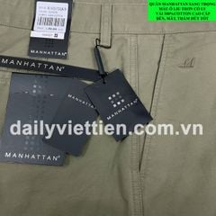 Quần Kaki ManHattan Việt Tiến Cao Cấp Có Ly số 950