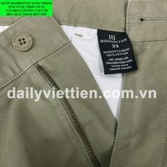 Quần Kaki ManHattan Việt Tiến Cao Cấp Có Ly số 950