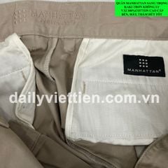 Quần Kaki ManHattan Việt Tiến Cao Cấp Không Ly số 951