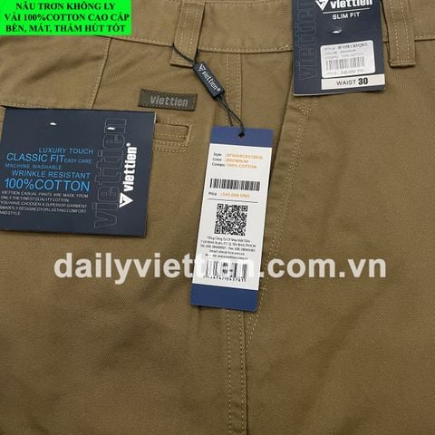 Quần Kaki Slim Fit Việt Tiến số 961