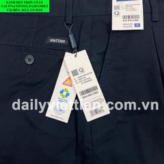 Quần Kaki Xanh Đen Có Ly Việt Tiến số 909