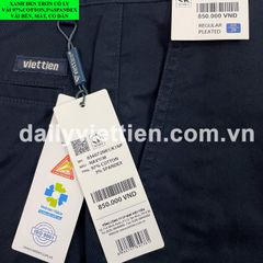 Quần Kaki Xanh Đen Có Ly Việt Tiến số 909