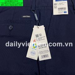 Quần Kaki Xanh Đen Có Ly Việt Tiến số 910