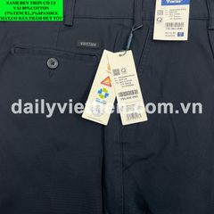 Quần Kaki Xanh Đen Việt Tiến có ly số 872