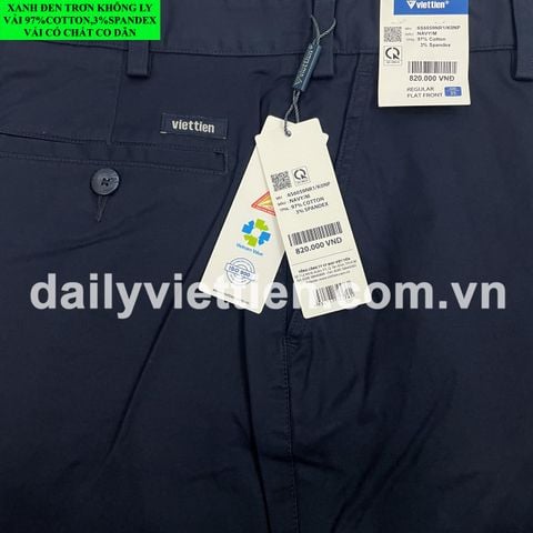 Quần Kaki Xanh Đen Việt Tiến không ly số 875