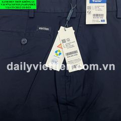 Quần Kaki Xanh Đen Việt Tiến không ly số 875