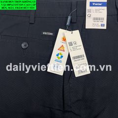 Quần Kaki Xanh Đen Việt Tiến không ly số 877