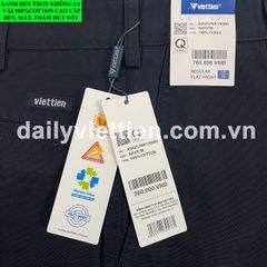 Quần Kaki Xanh Đen Việt Tiến không ly số 877