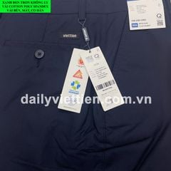 Quần Kaki Xanh Đen Việt Tiến không ly số 962