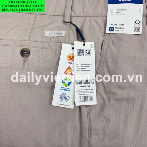 Quần Khaki Việt Tiến số 901