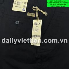 Quần Short Việt Tiến Kaki Đen Không Ly số 955