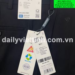 Quần tây Đen Việt Tiến có ly số 953