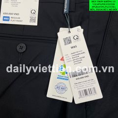 Quần tây Đen Việt Tiến không ly số 541
