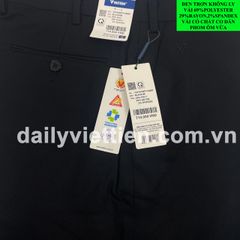 Quần tây Đen Việt Tiến không ly số 892