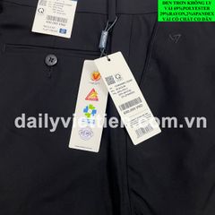 Quần tây Đen Việt Tiến không ly số 912