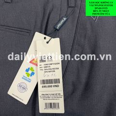 Quần tây Việt Tiến không ly phom Regular Fit số 880