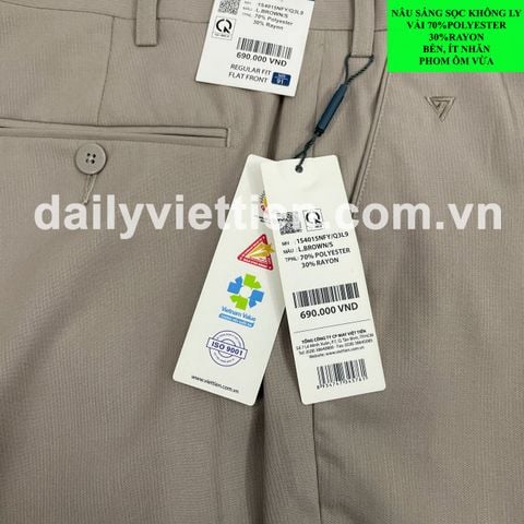 Quần tây Việt Tiến không ly số 879