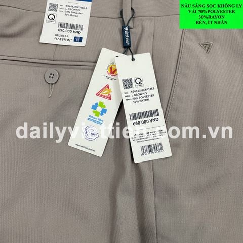 Quần tây Việt Tiến không ly số 899