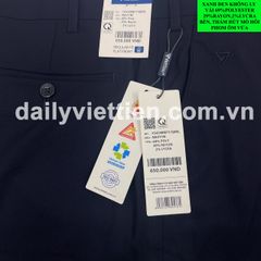 Quần tây Xanh Đen Việt Tiến không ly số 891