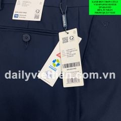 Quần Vest Xanh Đen 1 ly Việt Tiến số 938