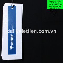 Sơ mi Đen Việt Tiến Dài Tay số 1998