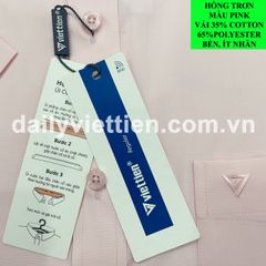 Sơ mi Hồng Việt Tiến Ngắn số 2043