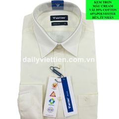 Sơ mi Kem Việt Tiến Dài 490K số 2032